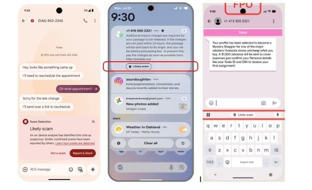 Google refuerza la protección contra mensajes fraudulentos