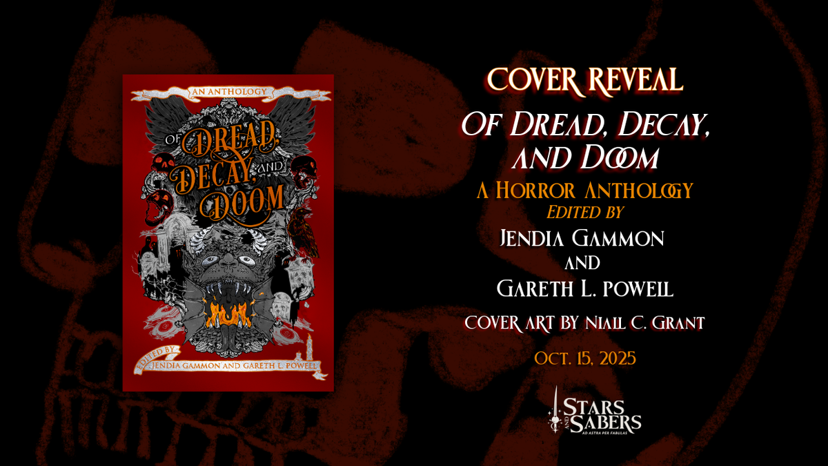 Stars and Sabers Cover Reveal: OF DREAD, DECAY, AND DOOM!
