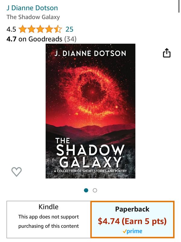 Big Sale for THE SHADOW GALAXY