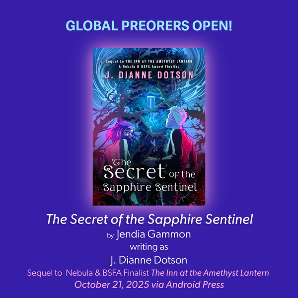 Global Preorders Open for THE SECRET OF THE SAPPHIRE SENTINEL!