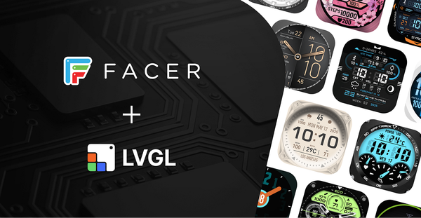 Facer and LVGL Partner to Bring the World’s Largest Watch Face Catalog to Millions of Smartwatches