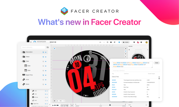 What’s new in Facer Creator: Grouped Layers, Private Templates, Reusable Expressions, and more!