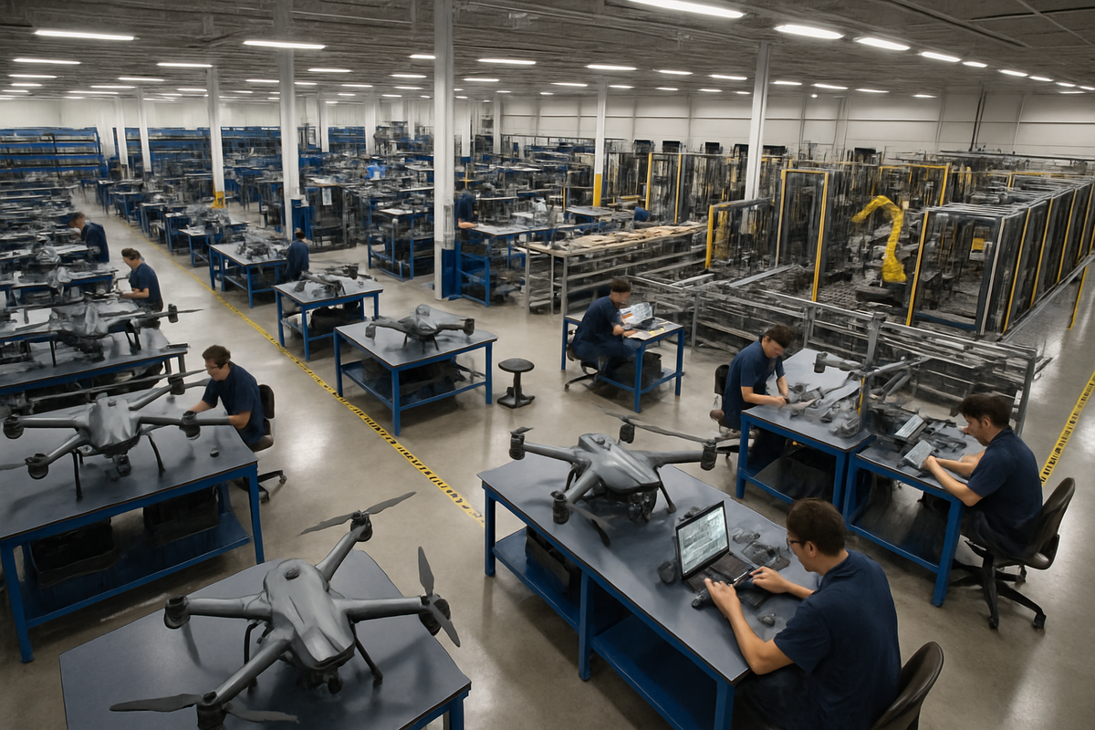Skydio Invests $3.5 Billion to Boost US Drone Manufacturing