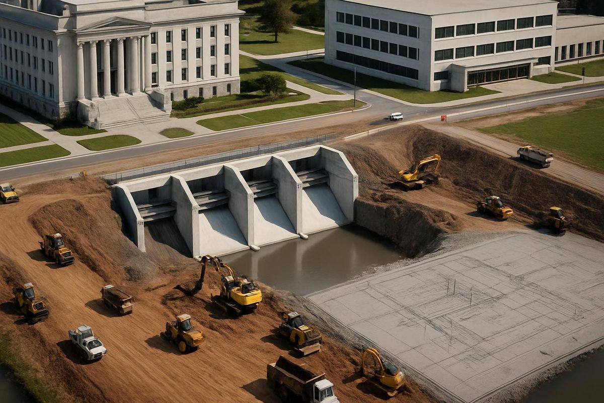 AMES Federal Contracting Group Secures $113M Spillway Replacement Project