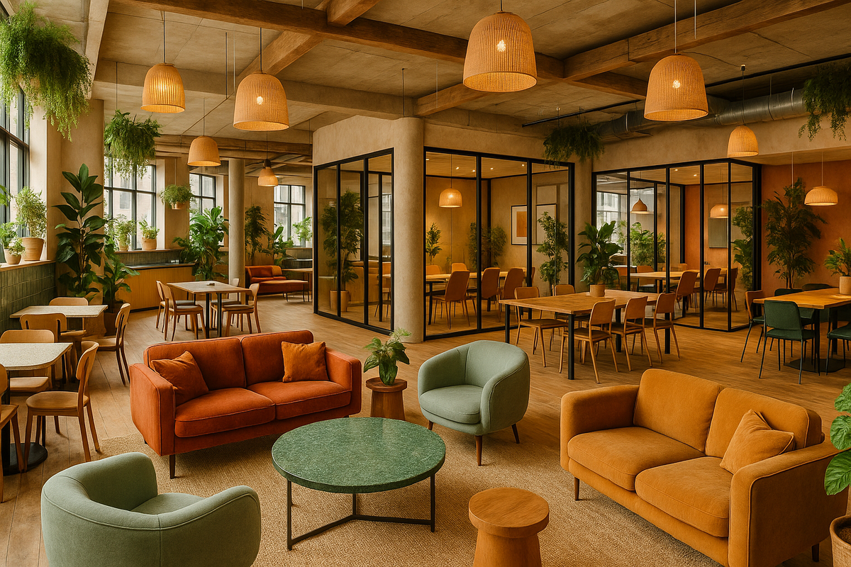 Studio Multi and Tabitha Isobel Innovate Co-Working Design in London