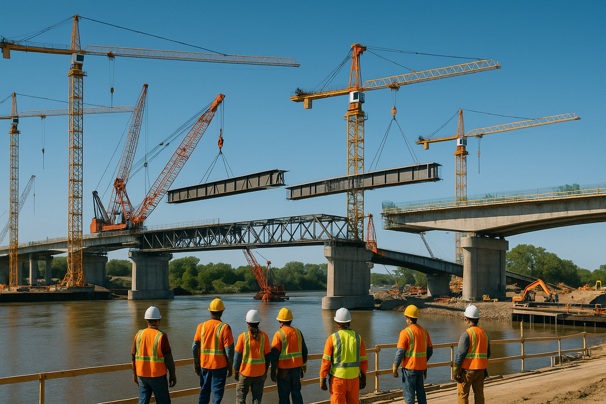 Illinois Launches $164M I-80 Bridge Project Over Des Plaines River