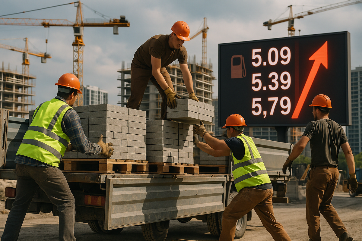 Rising Fuel Prices Threaten Material Costs in Construction