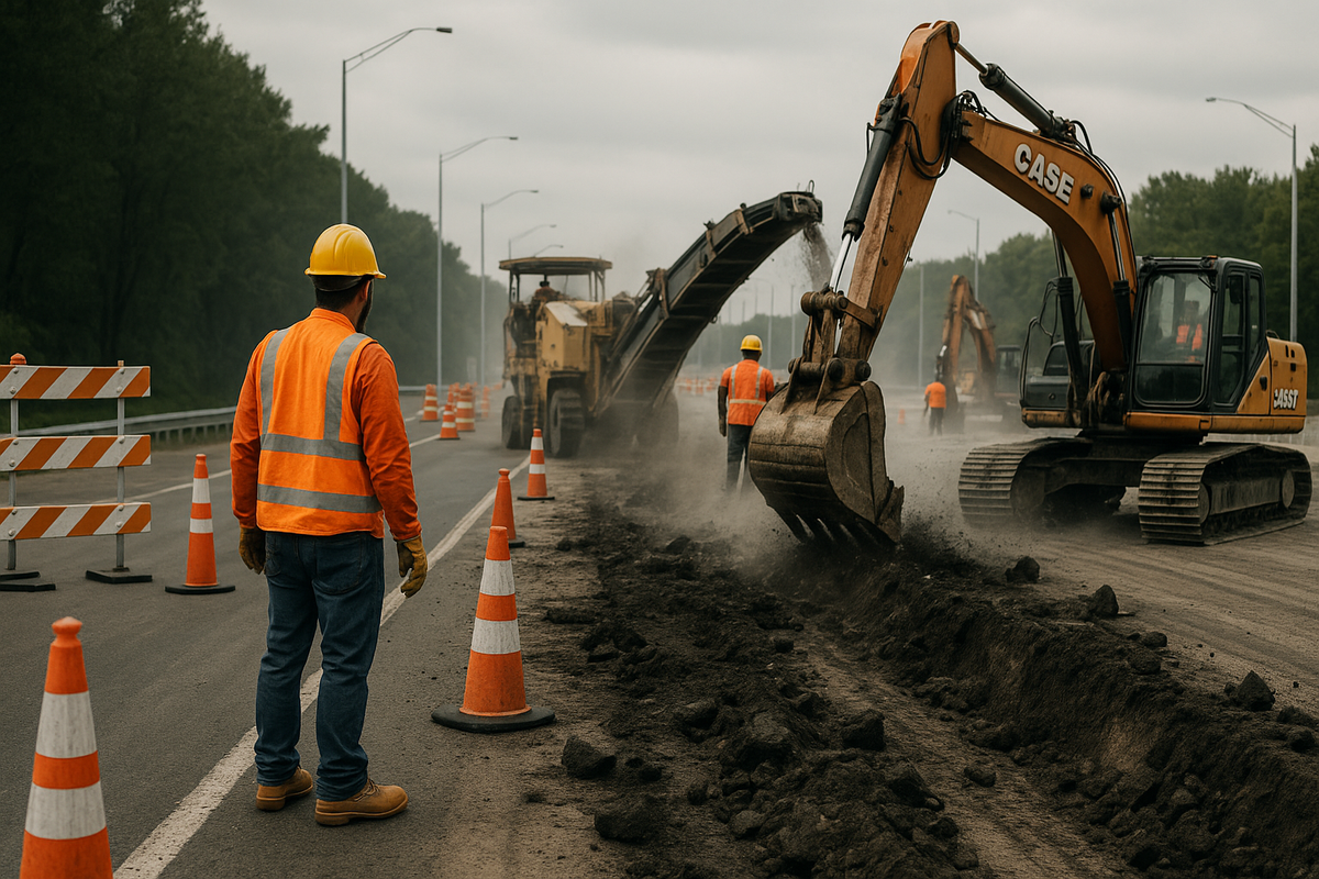 Highway Work Zone Crashes Escalate, Threatening Contractor Safety