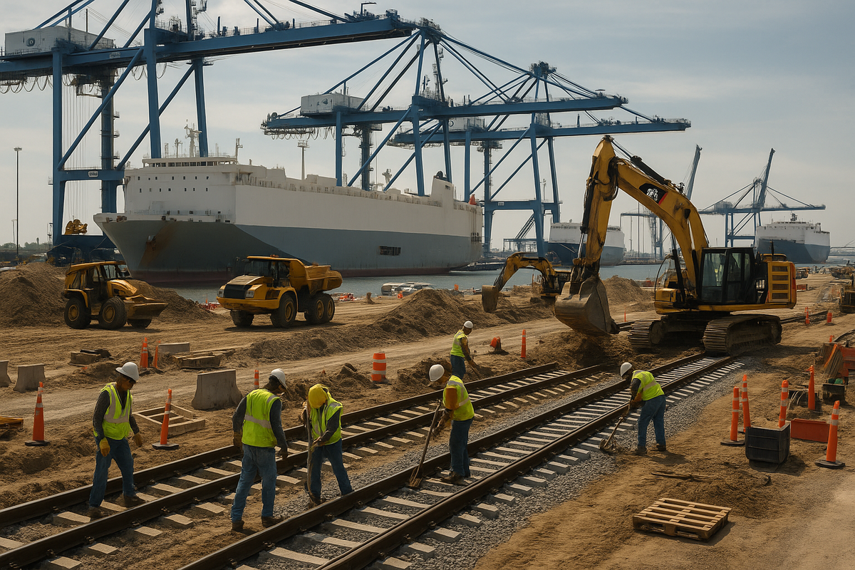 Port of Charleston Expands to Boost Automotive Cargo Capacity