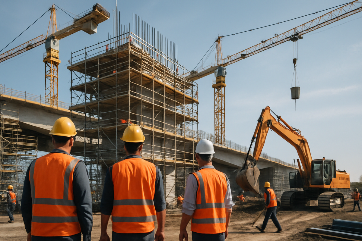 Megaprojects Propel Construction Growth in May