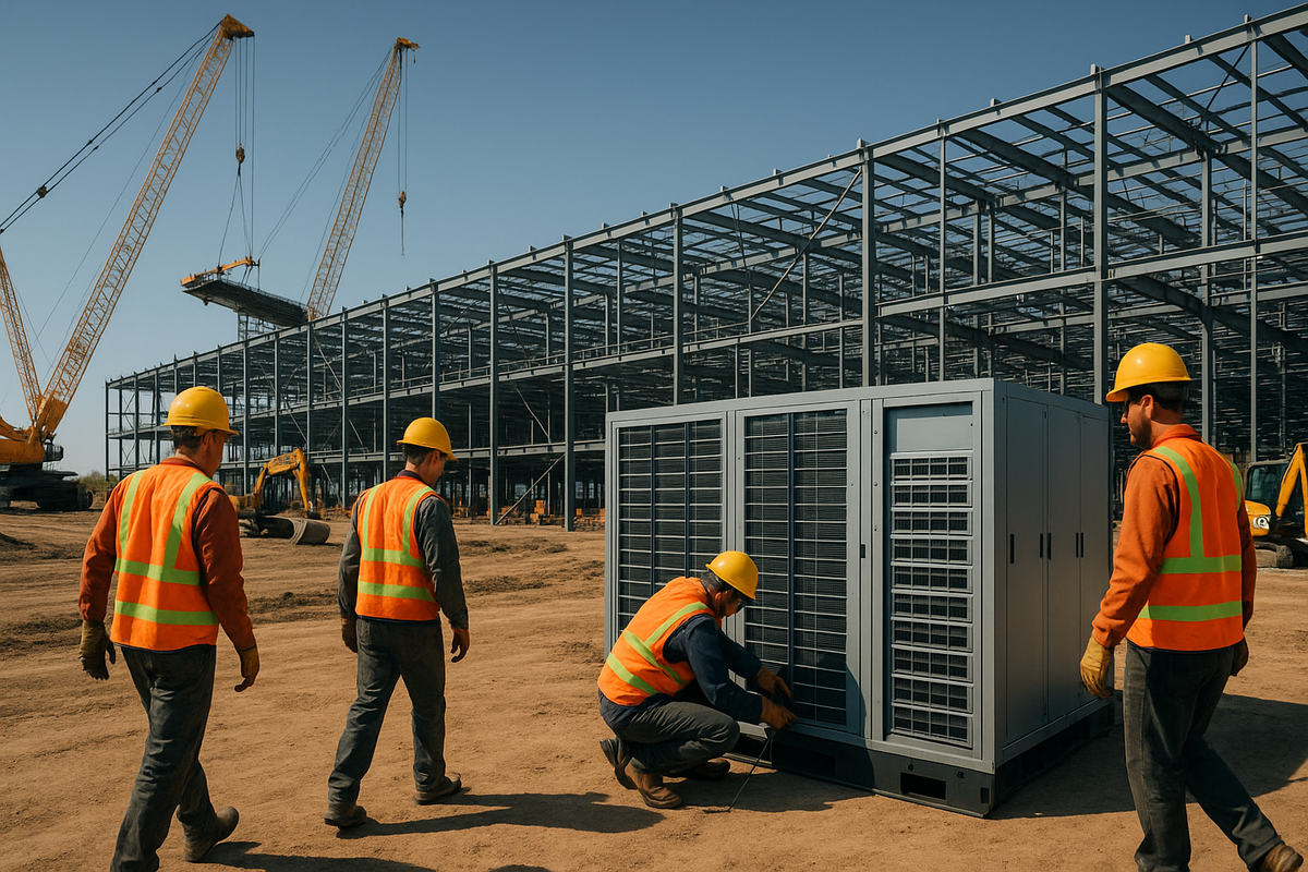 Data Center Construction Boom Creates Manufacturing Gold Rush