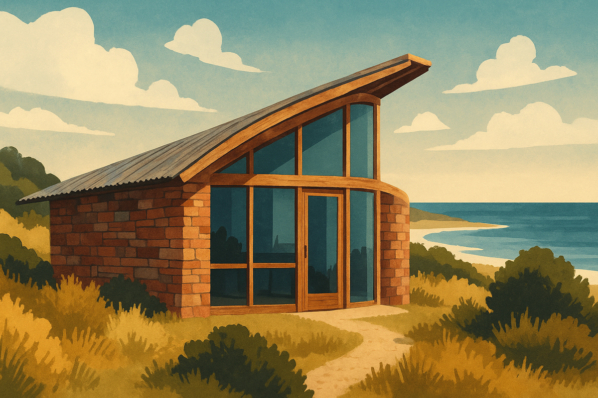 Marta Nowicka Innovates with Reclaimed Materials at Camber Sands Studio