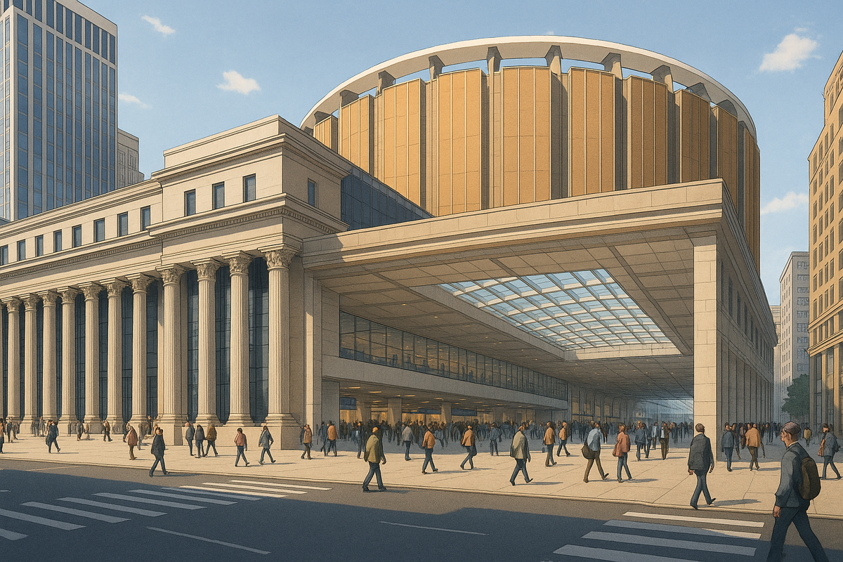 PAU's Penn Station Redesign Navigates Political Terrain