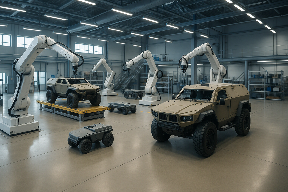 Rheinmetall and Harbinger Invest in U.S. Robotics and UGV Development