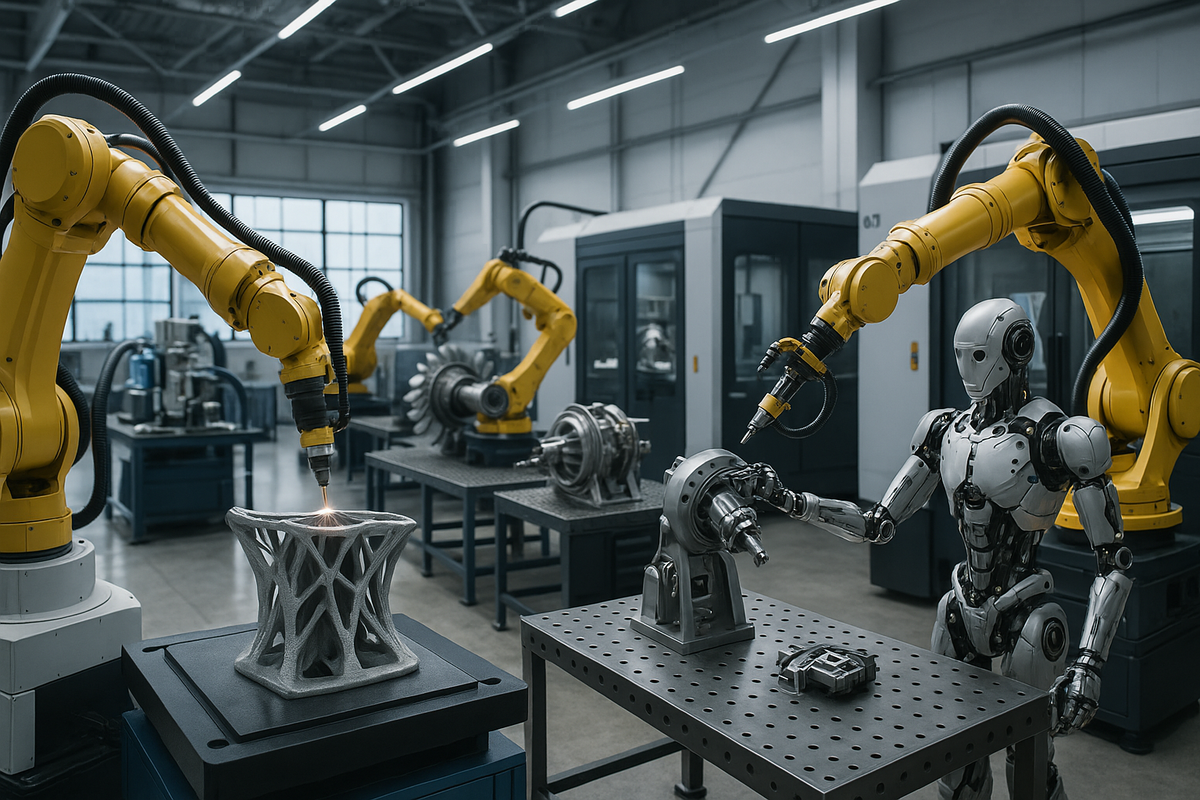 China's 3D Printing Dominance Disrupts Global Aerospace and Robotics Markets