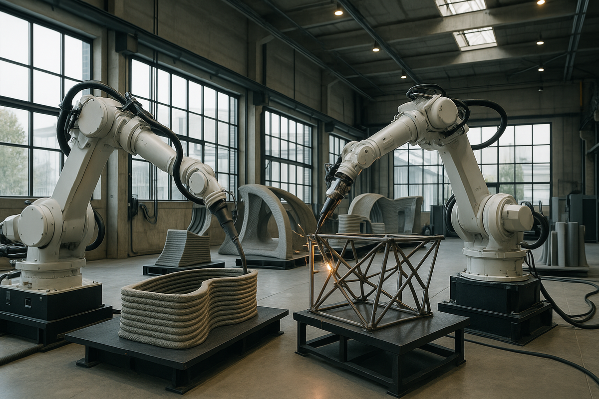 New Robotic Additive Manufacturing Hub Opens in Milan