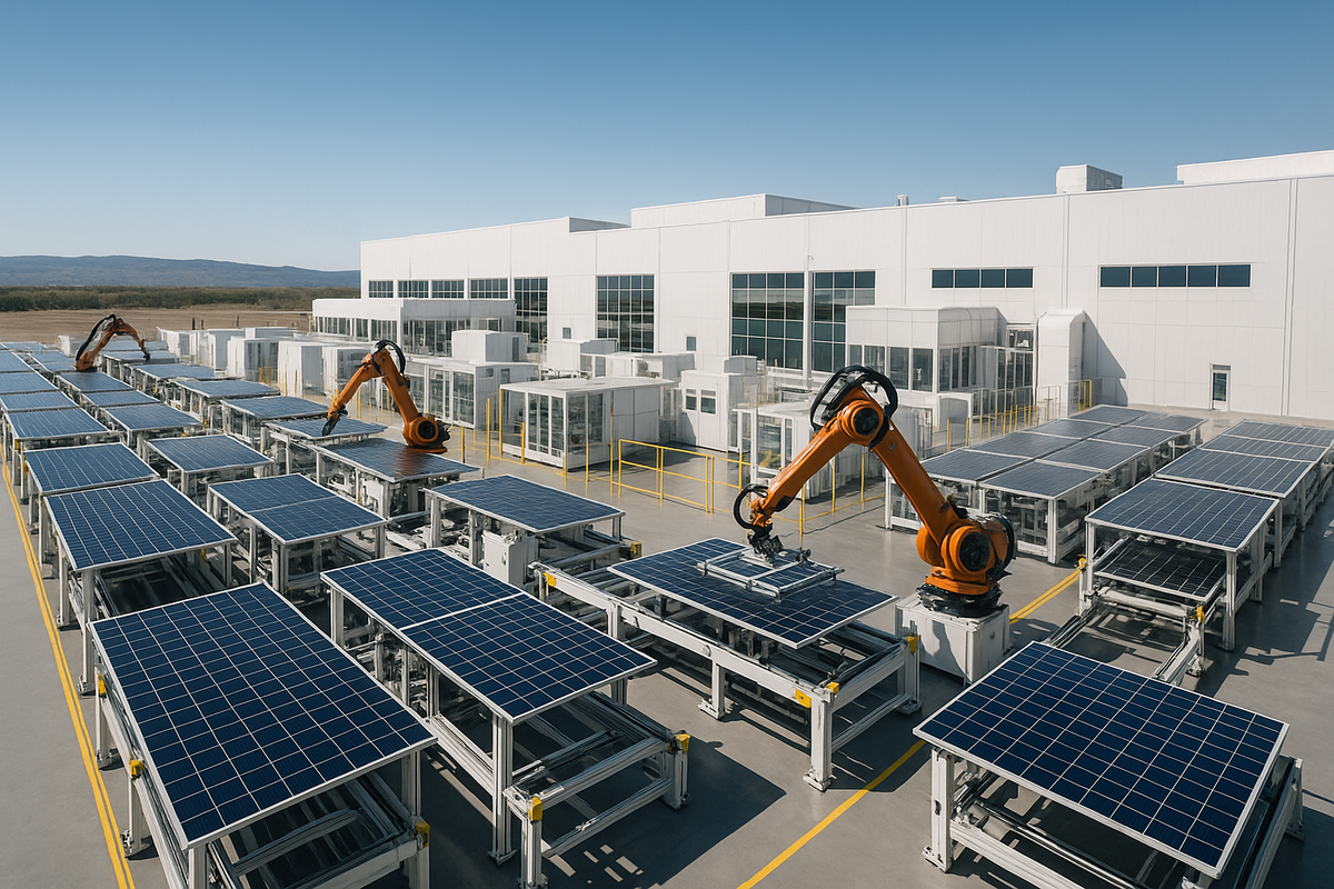 Tesla Plans $10B Solar Cell Manufacturing Hub in Texas