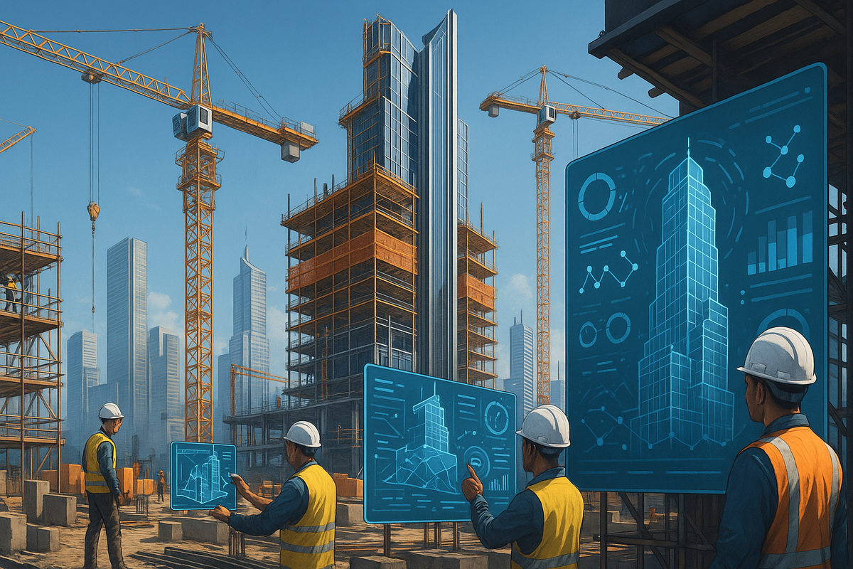 AI Revolutionizes Skyscraper Construction in India