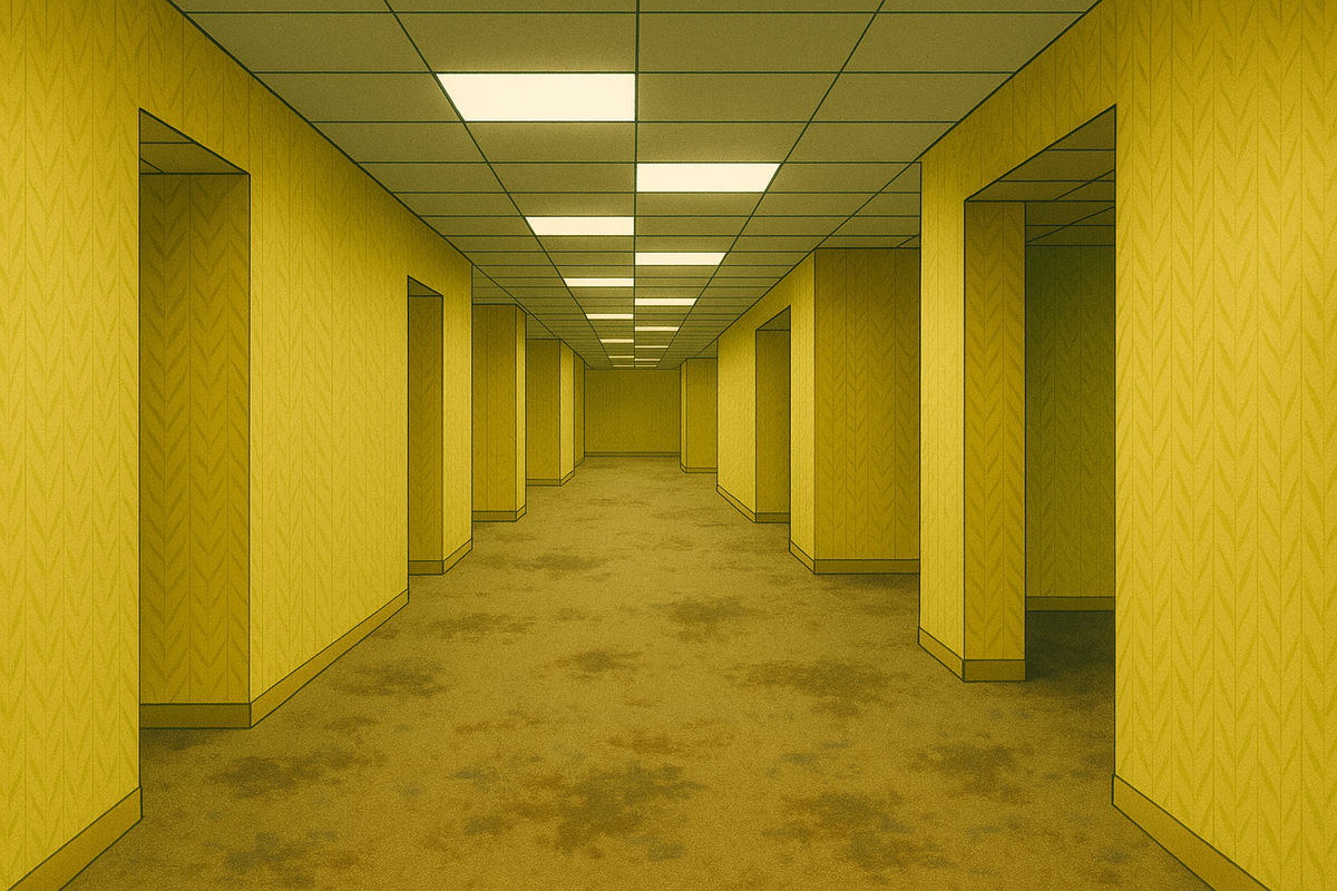 Design Horror in 'Backrooms' Challenges Architectural Norms