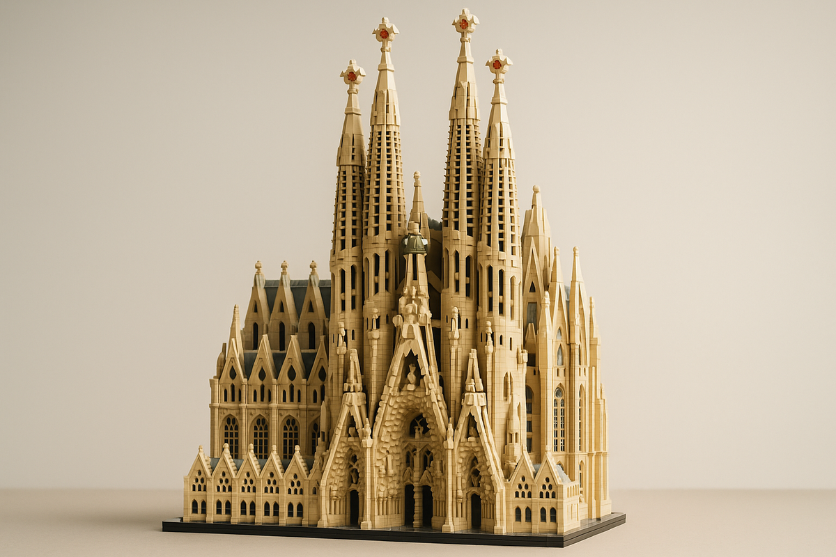 Lego Unveils Largest Set Yet: The Sagrada Familia
