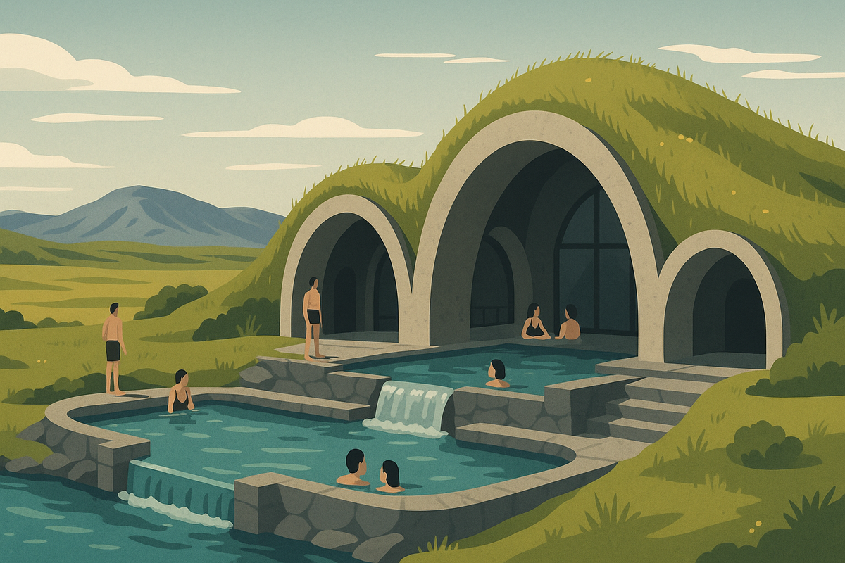 T.ark Architects Unveils Eco-Friendly Spa in Iceland