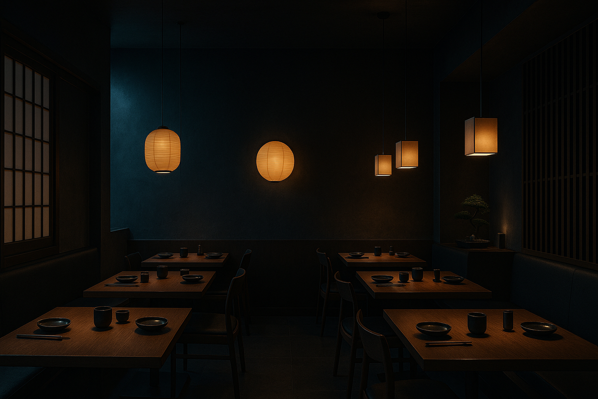 Islyn Studio Transforms Dupont Circle with Neo-Noir Japanese Flair