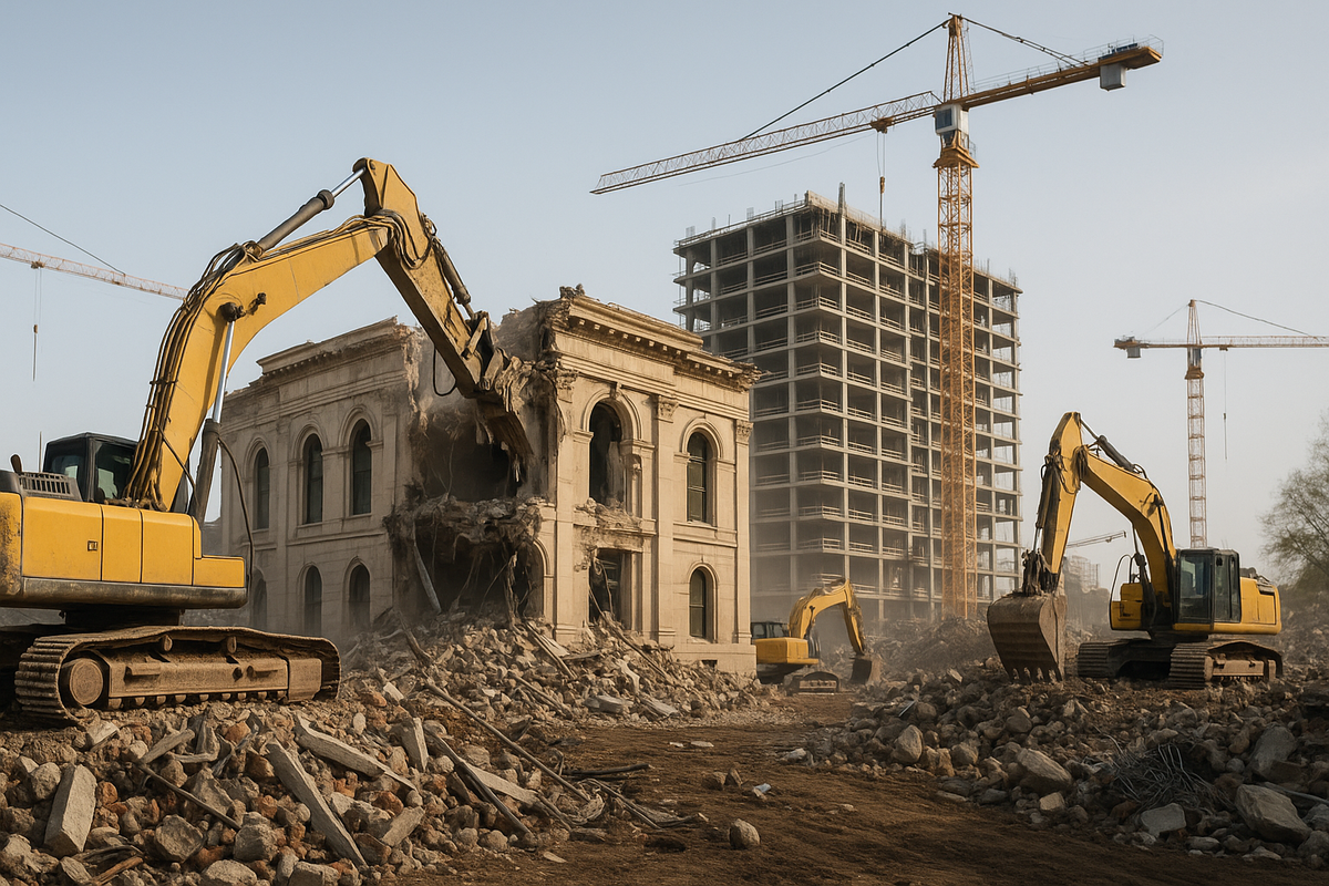White House East Wing Demolition Clears Path for New Ballroom