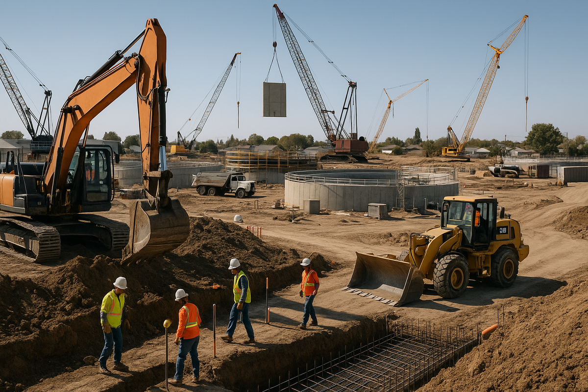 Zachry Construction Secures $89M Water Infrastructure Project in Texas