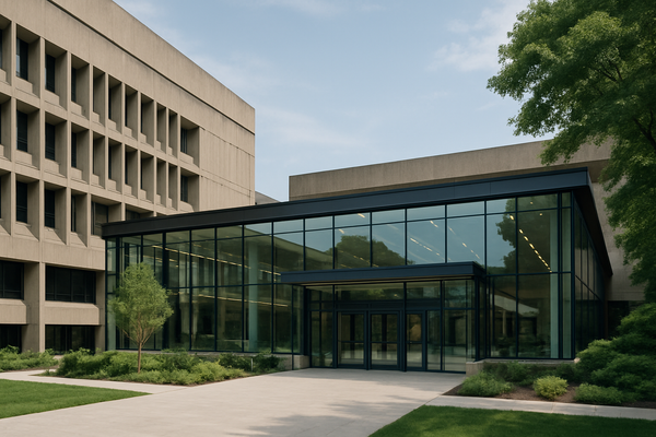 GBBN Renovates Hillman Library with Modern Extension