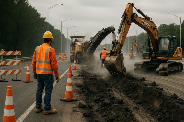 Highway Work Zone Crashes Escalate, Threatening Contractor Safety
