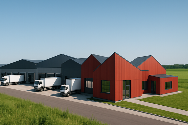 Aranchii Architects Completes Striking Logistics Hub in Ukraine