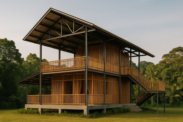 Eleena Jamil Innovates with Bamboo and Steel in Malaysian Architecture