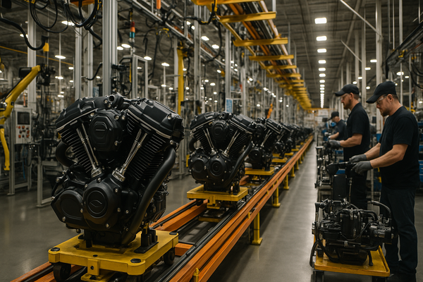 Harley-Davidson Reshoring Engine Production to Boost U.S. Manufacturing