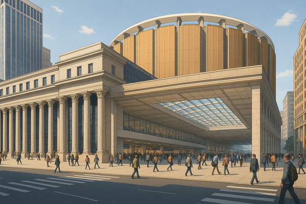 PAU's Penn Station Redesign Navigates Political Terrain