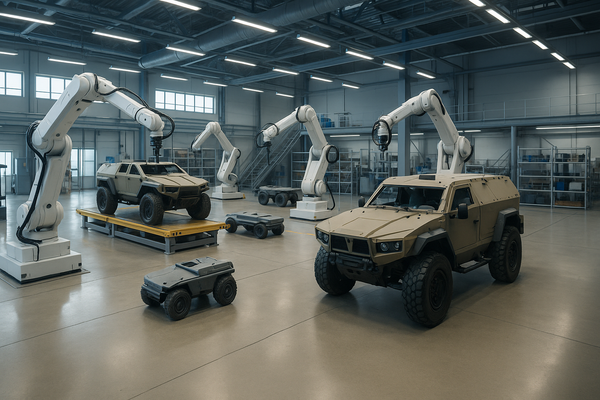 Rheinmetall and Harbinger Invest in U.S. Robotics and UGV Development