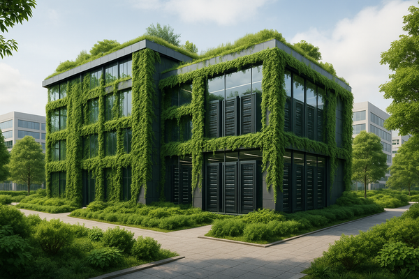 Hyphen Unveils Plant-Covered Data Center in Rio: A Sustainable Milestone