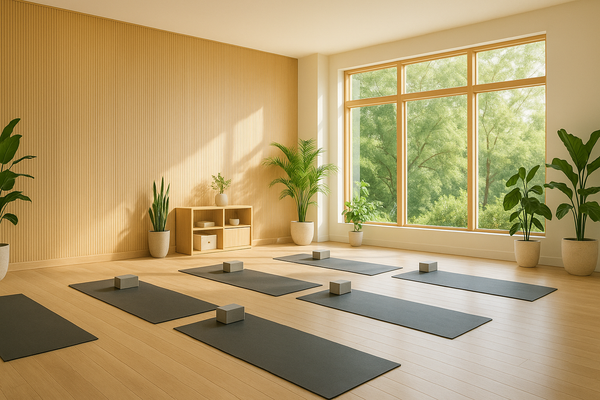 Talo Atelier's Design Transforms Yoga Studio into Wellness Haven
