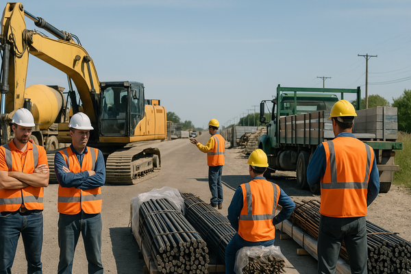 Transportation Bottlenecks Disrupt Construction Project Timelines
