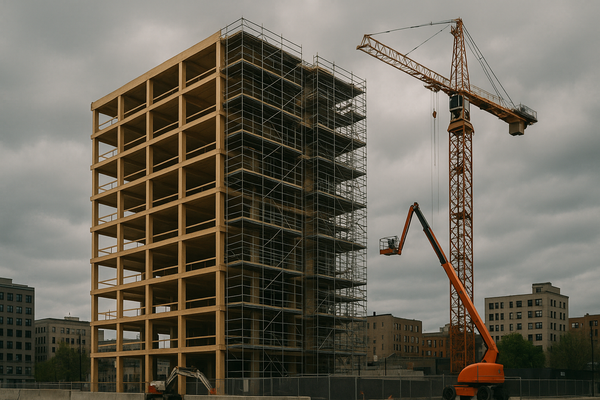 Milwaukee's Tallest Mass Timber Tower Faces Foreclosure