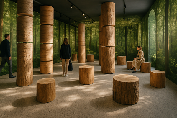 Mitre & Mondays' Installation Highlights Sustainable Timber Practices