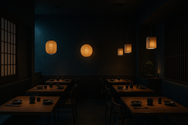 Islyn Studio Transforms Dupont Circle with Neo-Noir Japanese Flair