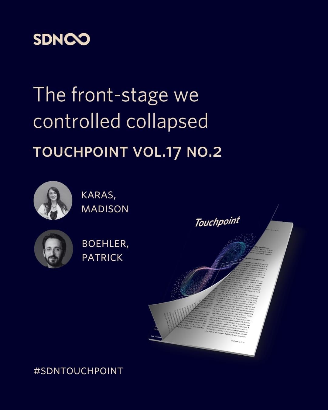 Touchpoints: The frontstage we controlled collapsed