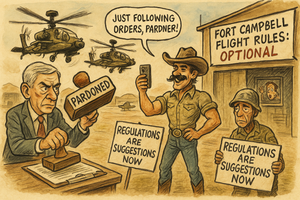 Military Discipline Evaporates As Hegseth Declares "Patriots" Immune From Rules They Broke Day Before Army Announced Investigation