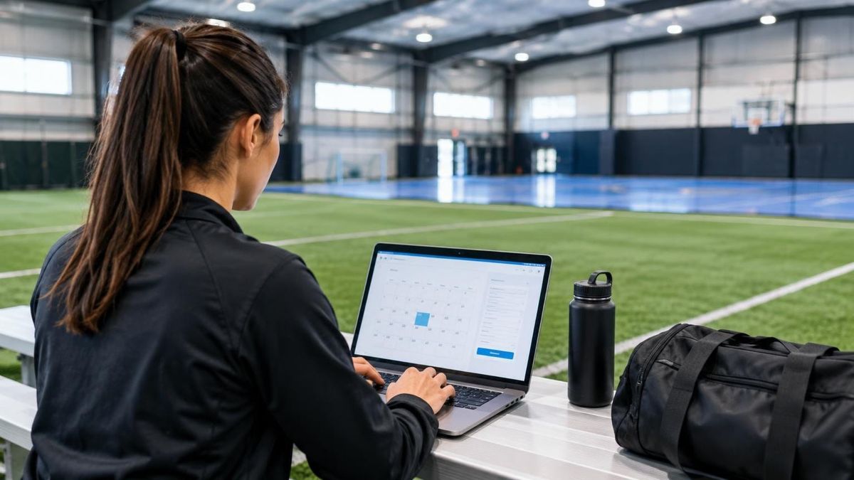 How do I request indoor turf or court time at a sports facility? — REPS Athletic Training Center