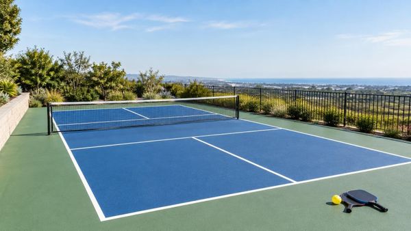 What does building a backyard pickleball court involve from site prep to finish? — SK Concrete