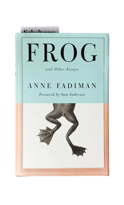 Anne Fadiman – Frog and Other Essays (2026)