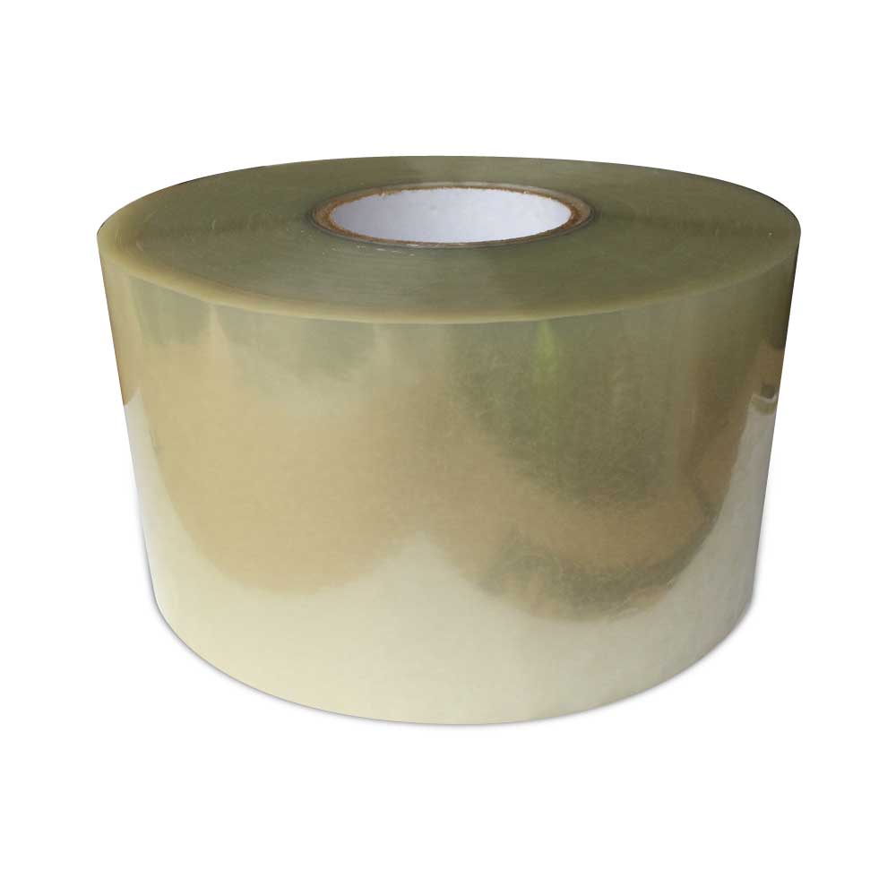 self wound gloss clear easy release polyester overlaminate