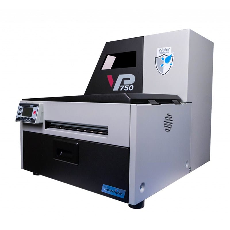 Industrial water resistant color desktop label printer vp750