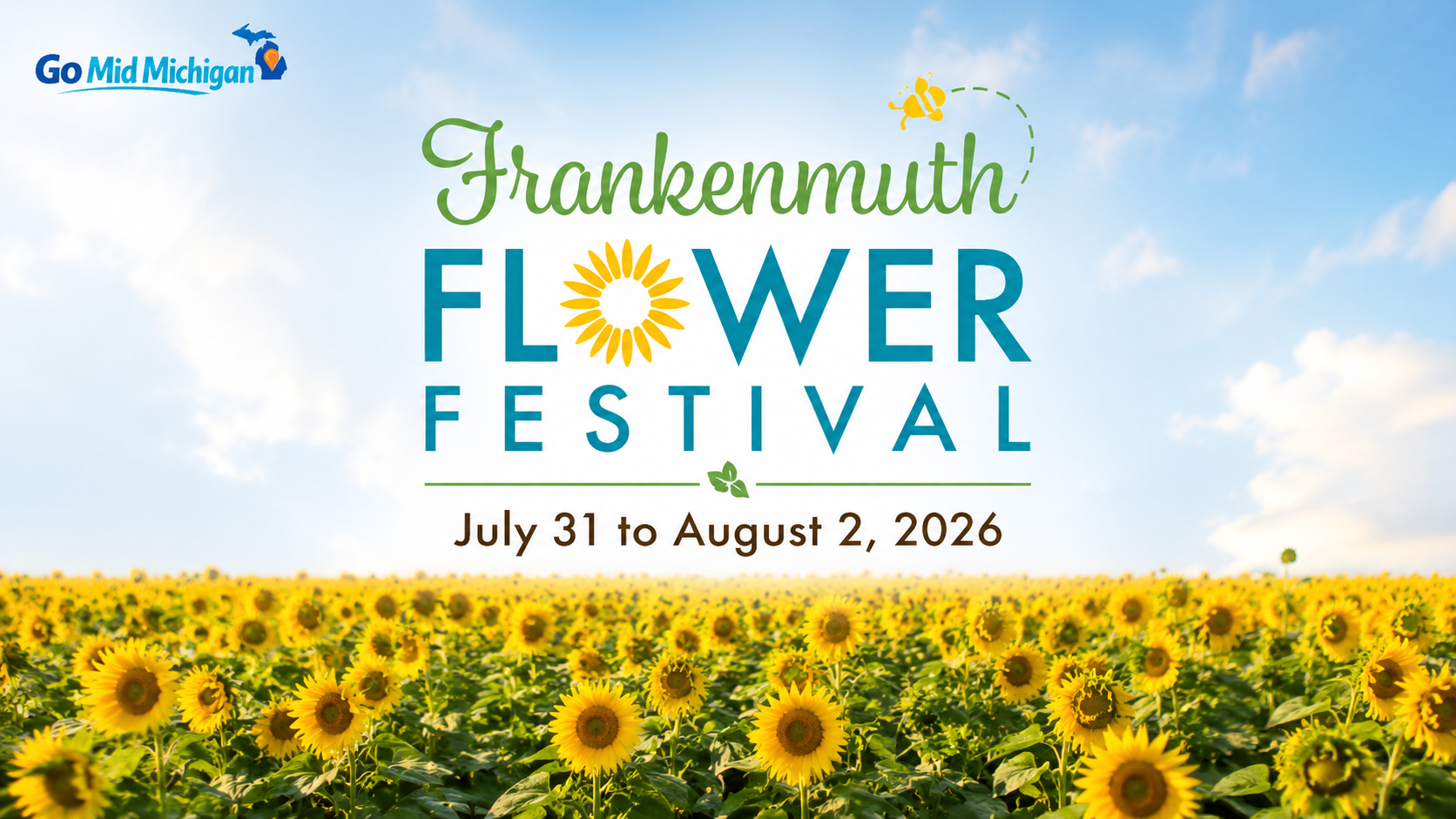 Frankenmuth Flower Festival Returns July 31 Through Aug 2nd