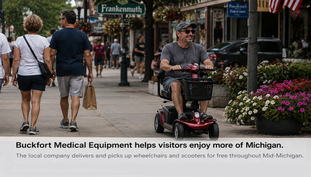 Buckfort Medical Equipment Helps Visitors Enjoy More of Michigan